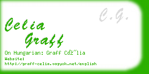 celia graff business card
